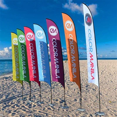 Beach Feather Flags